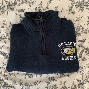 Jansport UC davis quarter zip